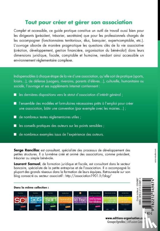 Rancillac, Serge, Samuel, Laurent - Guide pratique des associations loi 1091