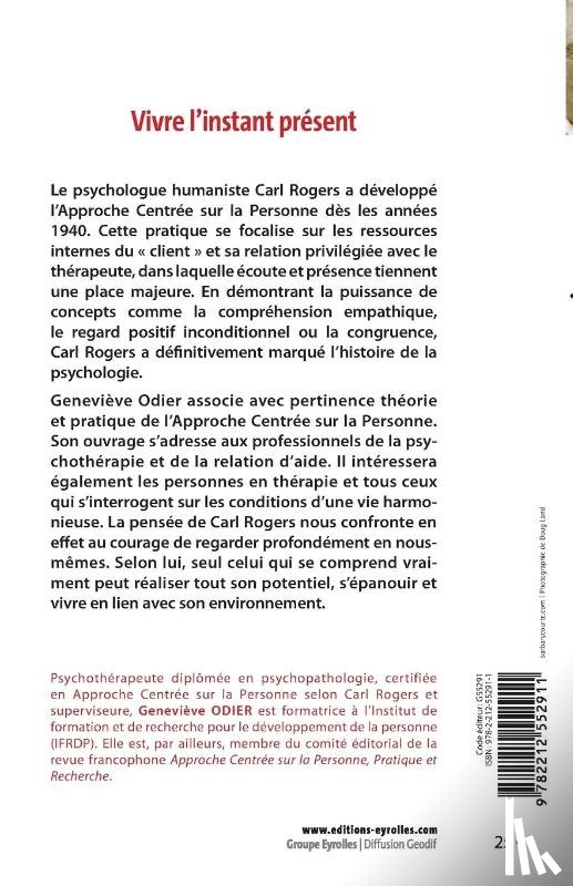 Odier, Genevieve - Carl Rogers, etre vraiment soi-meme