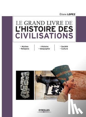 Lopez, Éliane - Le grand livre de l'histoire des civilisations: Mythes. Religions - Histoire. Géographie - Société. Culture.