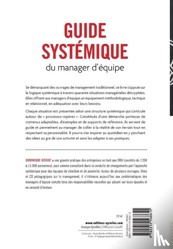 Bériot, Dominique - FRE-GD SYSTEMIQUE DU MANAGER D