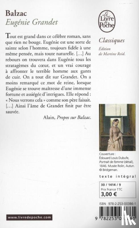 Balzac, Honore de - Eugenie Grandet