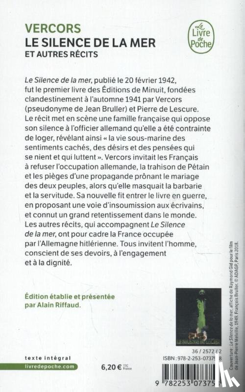 Vercors - Le Silence de la mer