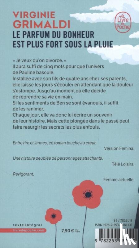 Grimaldi, Virginie - Le parfum du bonheur est plus fort sous la pluie