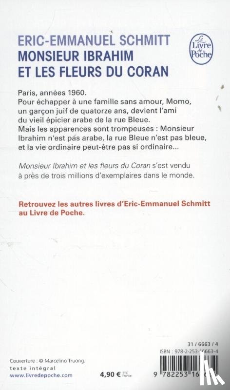 Schmitt, Éric-Emmanuel - Monsieur Ibrahim et les fleurs du Coran