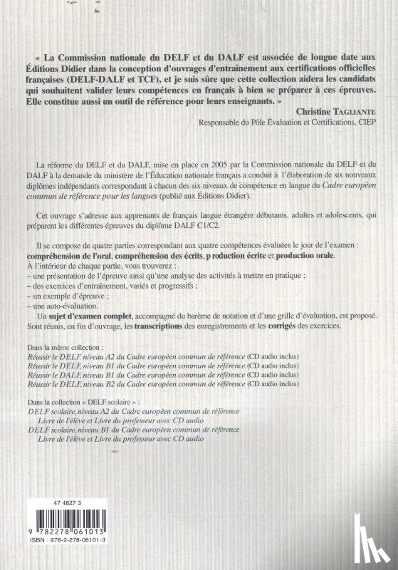  - Réussir le DALF. Europäischer Referenzrahmen: C 1/C 2 - Livret mit CD