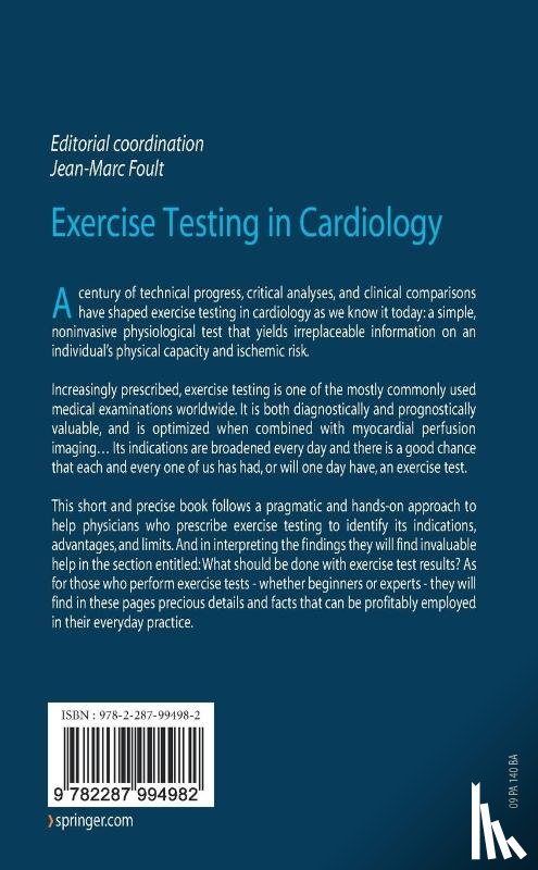Jean-Marc Foult, Bernard Attal, Alain Ducardonnet, Olivier Hoffman - Exercise testing in cardiology