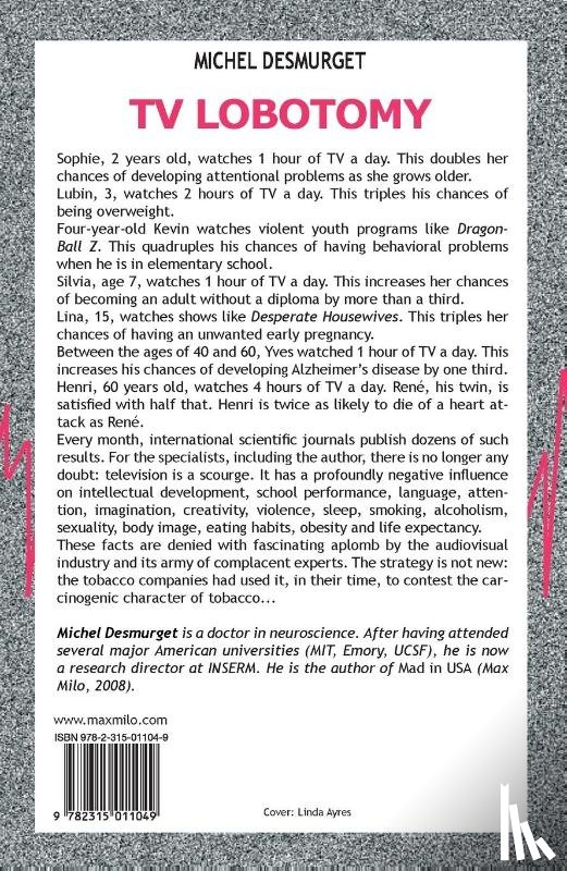 Desmurget, Michel - TV Lobotomy