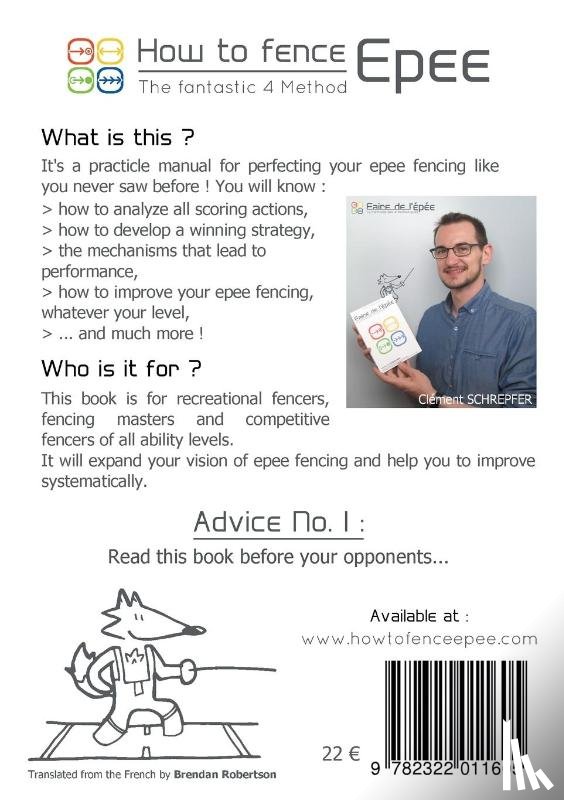 Schrepfer, Clement - How to fence epee -The fantastic 4 method