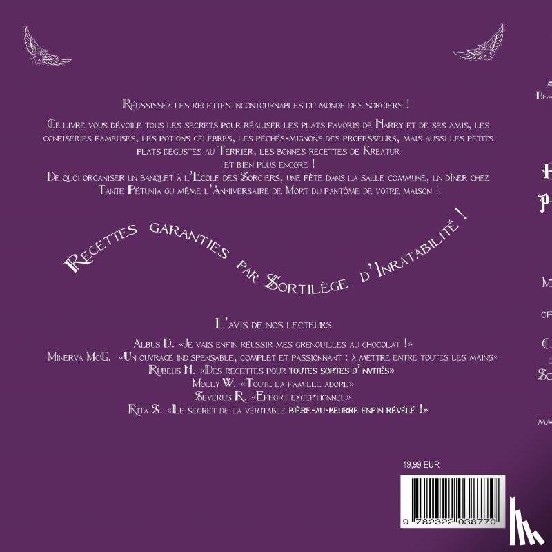 Beaupommier, Aurelia - Harry Poffer Manuel non officiel de cuisine pour sorciers et non-magiciens