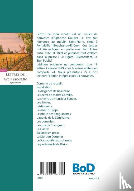 Daudet, Alphonse - Lettres de mon moulin
