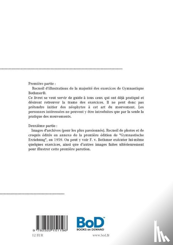 Von Bothmer, Friedrich Graf - Gymnastique Bothmer(R)
