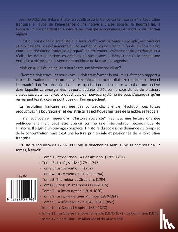 Jaures, Jean - Histoire socialiste de la France Contemporaine