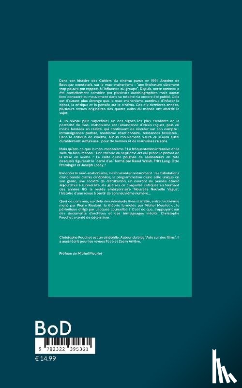 Fouchet, Christophe - Histoire du mac-mahonisme