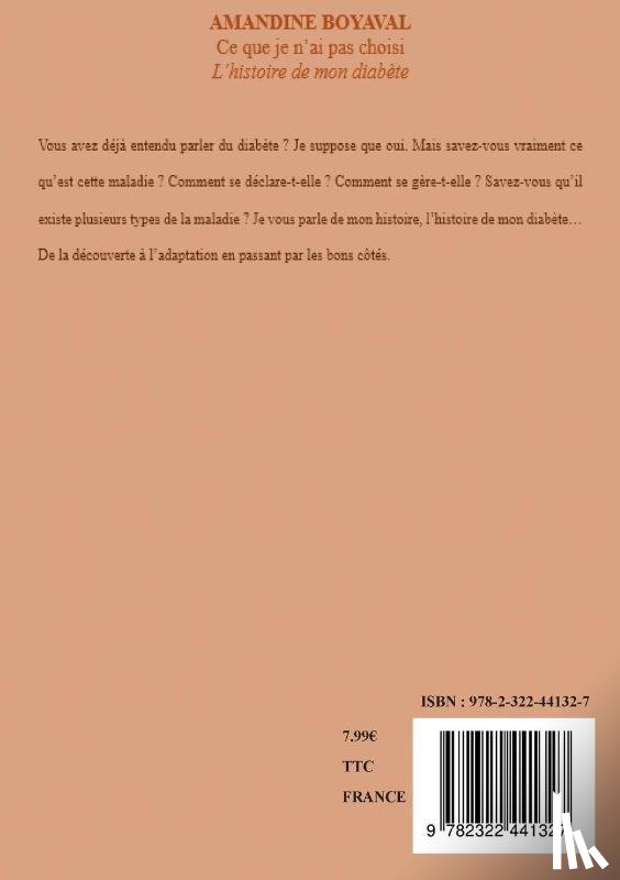 Boyaval, Amandine - Ce que je n'ai pas choisi