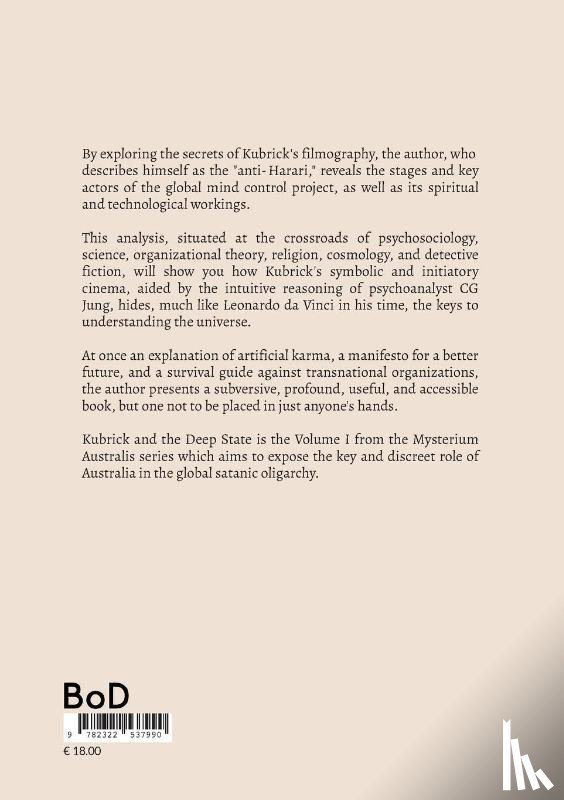 Harixcalde, Heracles - Kubrick and the Deep State