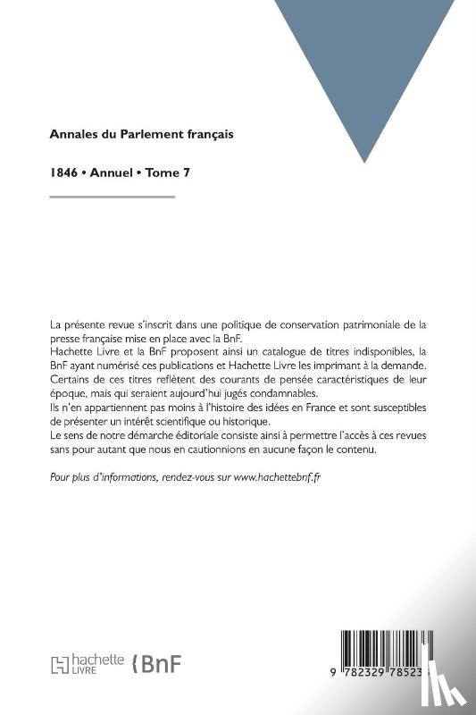 Jullien-M A - Jullien, M: Annales du Parlement français