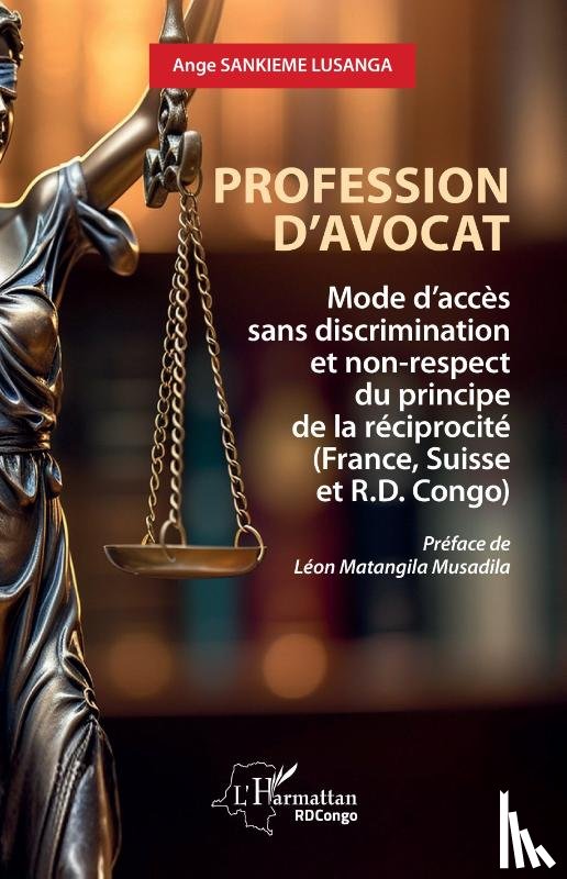 Sankieme Lusanga, Ange - Profession d'avocat