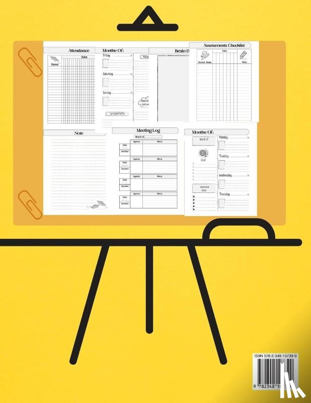 Milliie Zoes - Weekly Teacher Planner