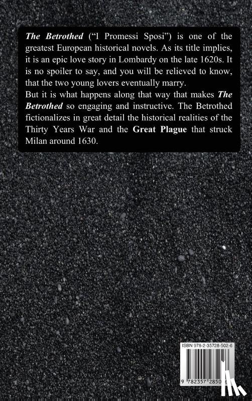 Manzoni, Alessandro - The Betrothed