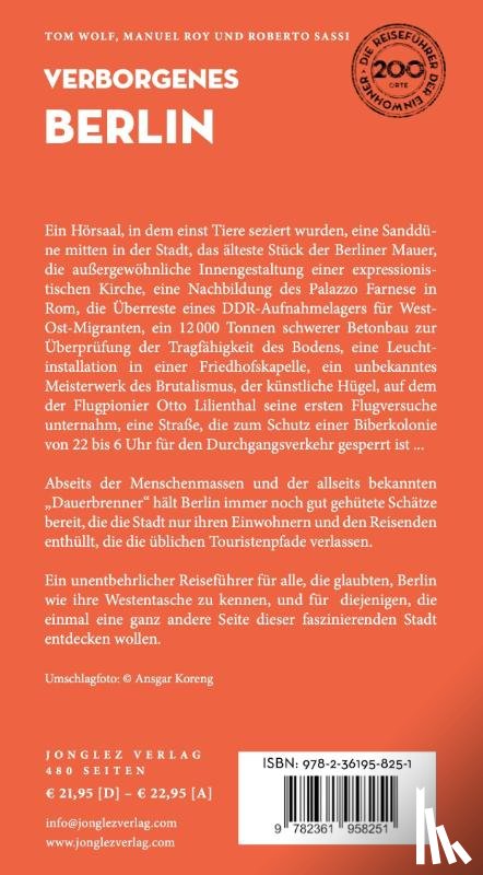 Roberto, Sassi, Wolf, Tom, Roy, Manuel - Verborgenes Berlin