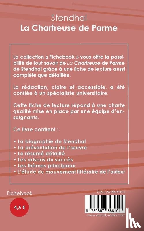 Stendhal - Fiche de lecture La Chartreuse de Parme de Stendhal (Analyse litteraire de reference et resume complet)