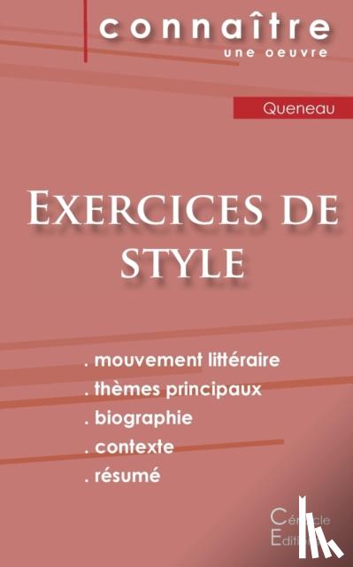 Queneau, Raymond - Fiche de lecture Exercices de style de Raymond Queneau (Analyse litteraire de reference et resume complet)