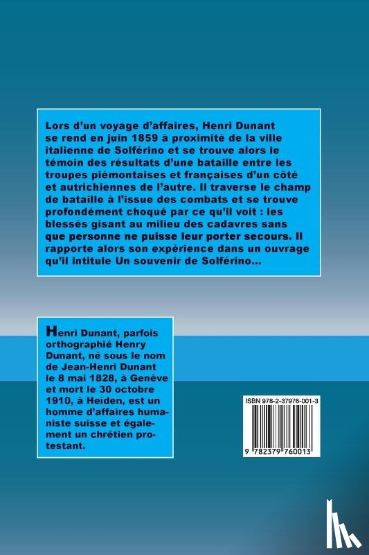 Dunant, Henri - Un souvenir de Solferino