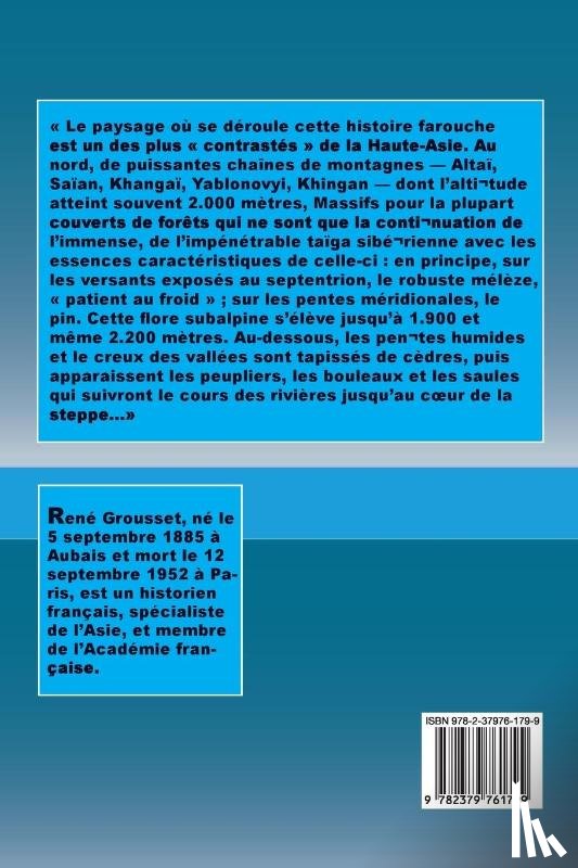 Grousset, René - Le conquérant du monde