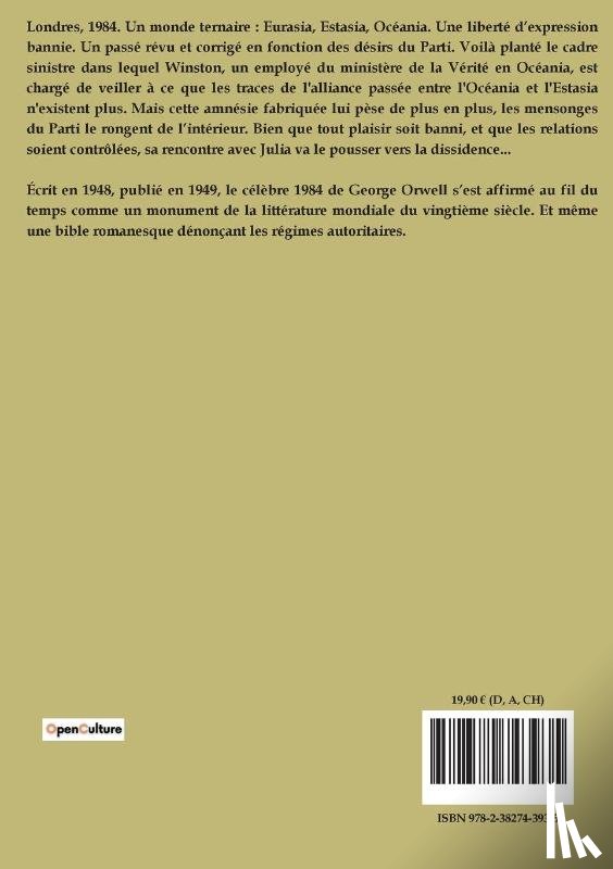 Orwell, George - 1984