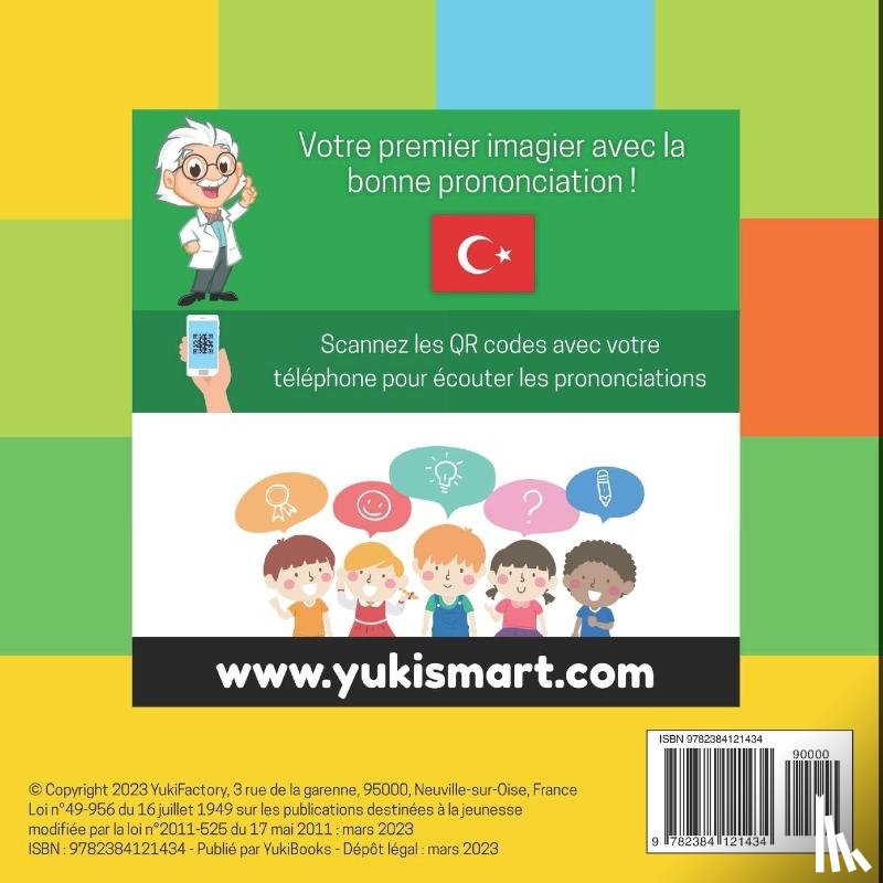 Yukismart - 100 premiers animaux en turc