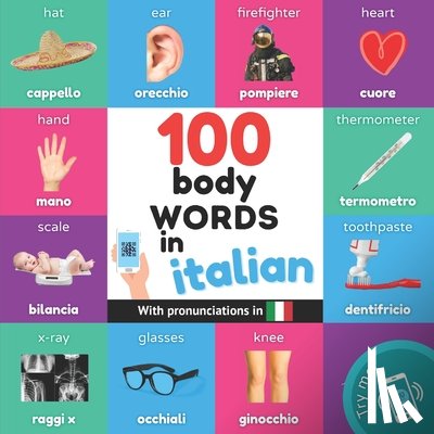 Yukismart - 100 body words in italian