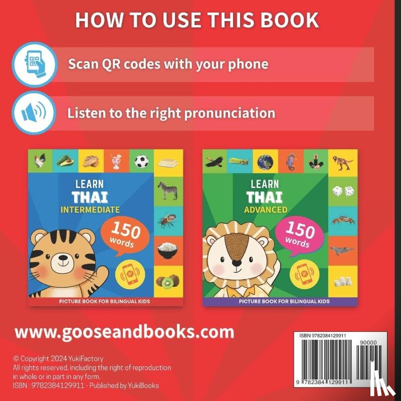 Gnb - Gnb: Learn thai - 150 words with pronunciations - Beginner