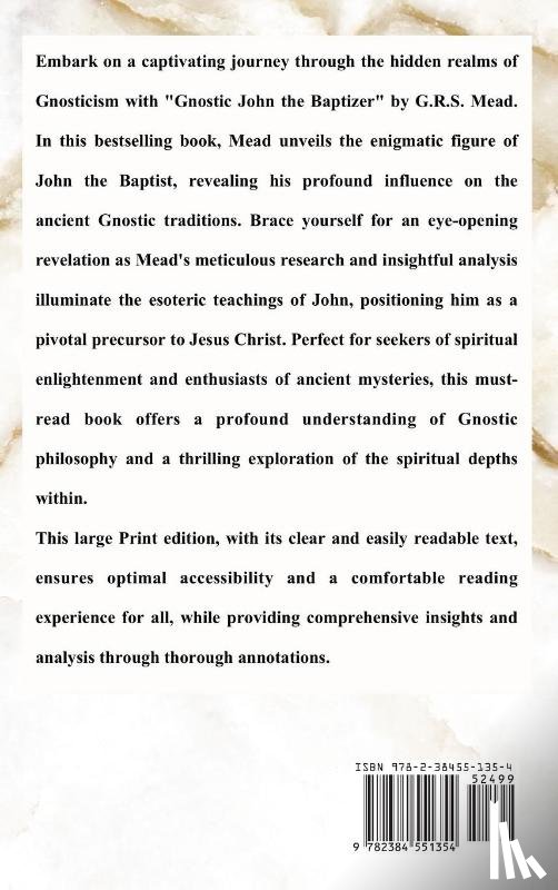Mead, G. R. S. - Gnostic John the Baptizer