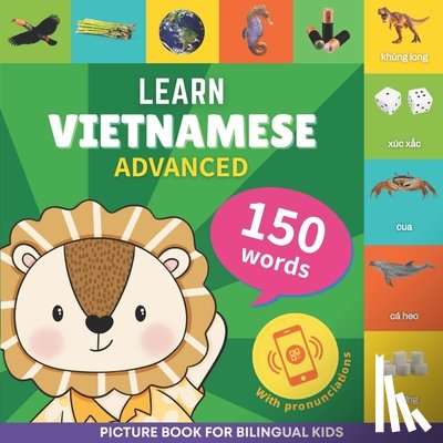 Gnb - Learn vietnamese - 150 words with pronunciations - Advanced: Picture book for bilingual kids