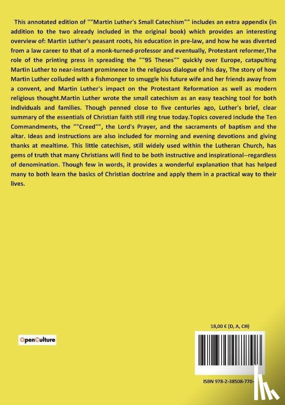 Luther, Martin - The Small Catechism