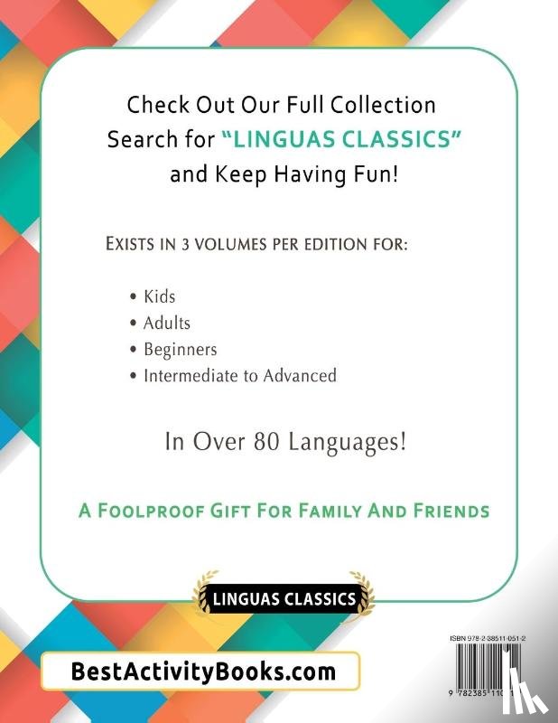 Linguas Classics - LEARN GREEK WHILE HAVING FUN! - FOR ADULTS