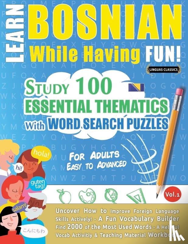 Linguas Classics - LEARN BOSNIAN WHILE HAVING FUN! - FOR ADULTS