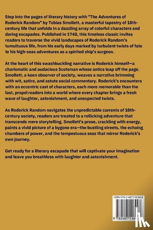 Smollett, Tobias - The Adventures of Roderick Random (Annotated)