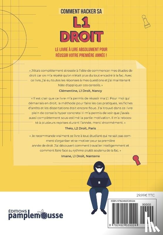 Montes, Laura, Mercier, Augustin - Montes, L: Comment Hacker sa L1 Droit ?