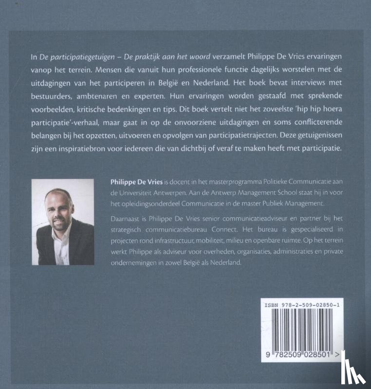 De Vries, Philippe - De participatiegetuigen
