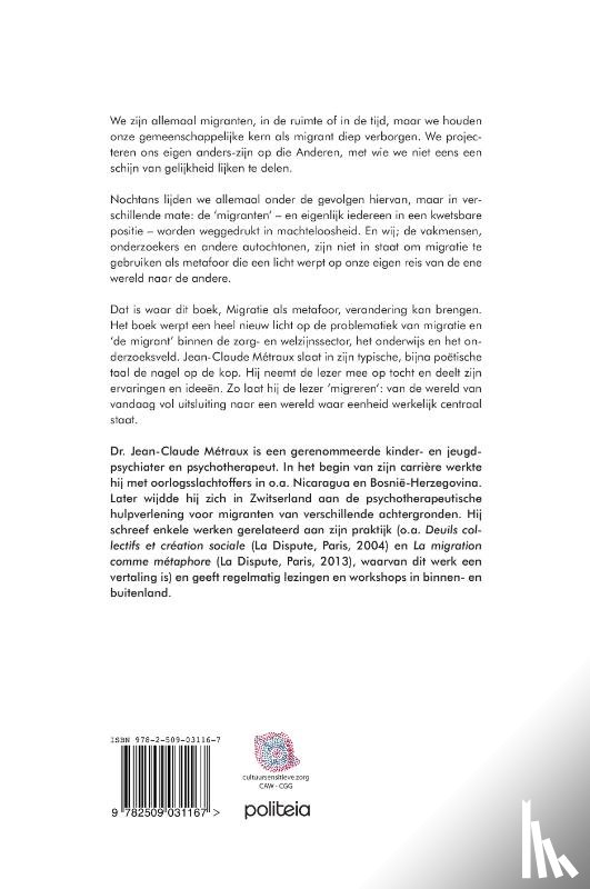 Métraux, Jean-Claude - Migratie als metafoor