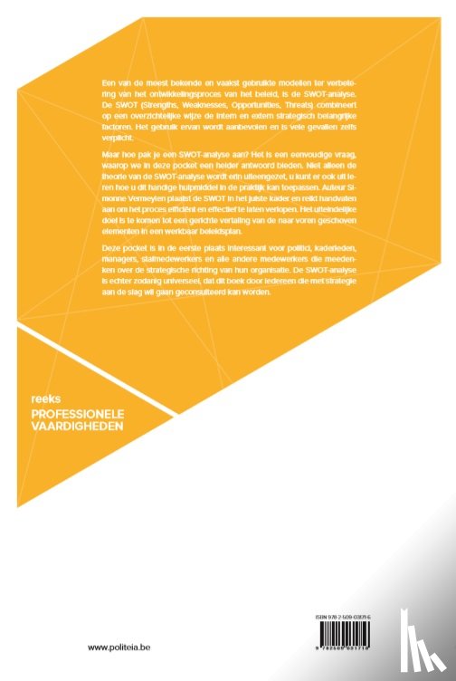 Vermeylen, Simonne - Werken met de SWOT-analyse