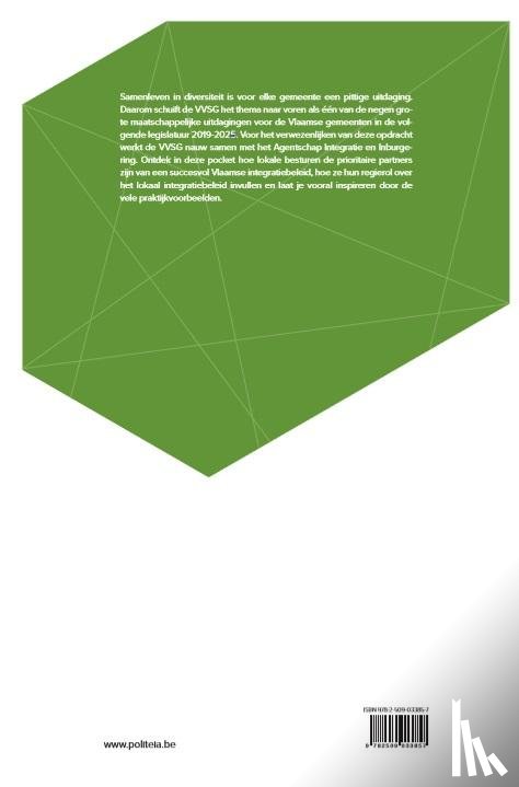 Cauwenberge, Sabine Van, Leunis, Sara - Bouwen aan diversiteit: Inspiratie voor een lokaal integratiebeleid