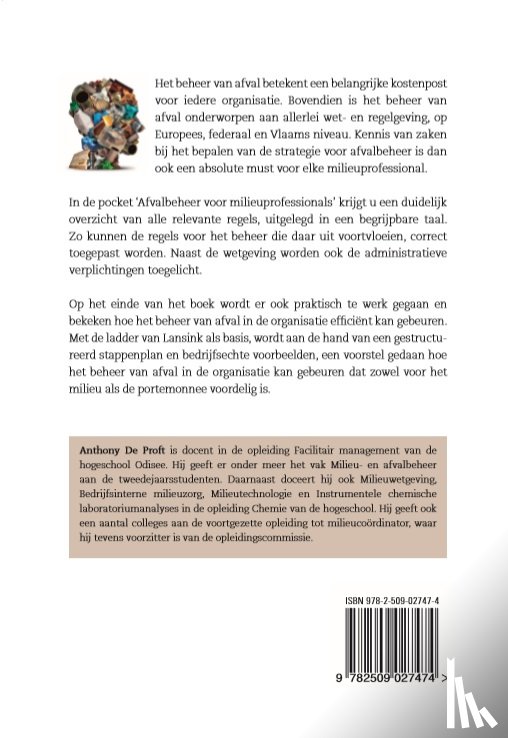 Lever, Sophie - Afvalbeheer voor milieuprofessionals