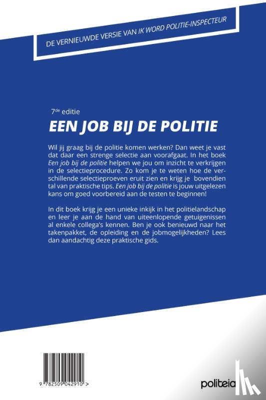 Adam, Nathalie - Een job bij de politie | editie 7
