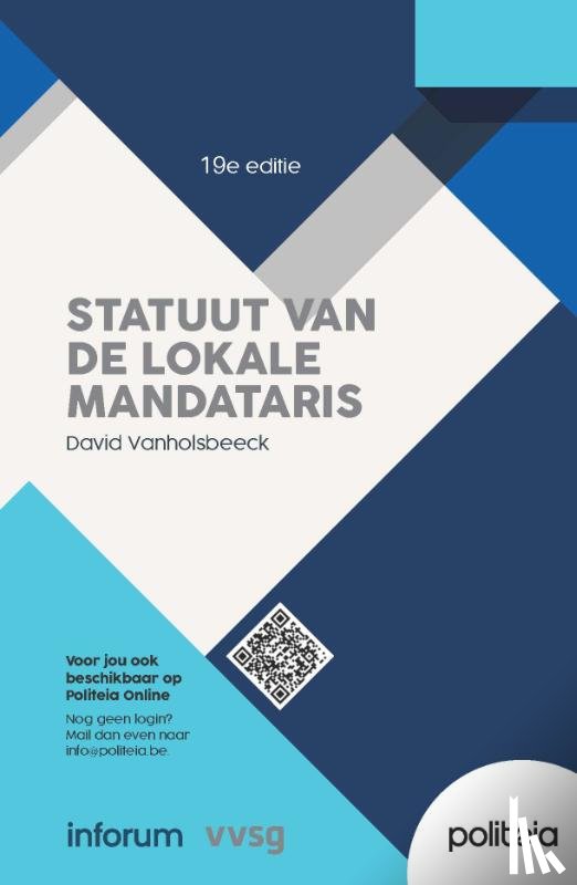 Van Holsbeeck, David - Statuut van de lokale mandataris - 19e editie