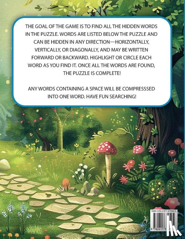 Bidden, Laura - Animals & Nature Word Search Puzzle for Adults and Teens