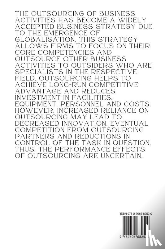 Miya, C. - Outsourcing human resources affects manufacturing