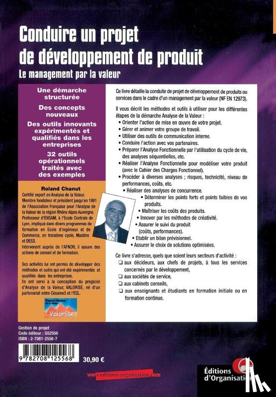 Chanut, Roland - Conduire un projet de developpement de produit
