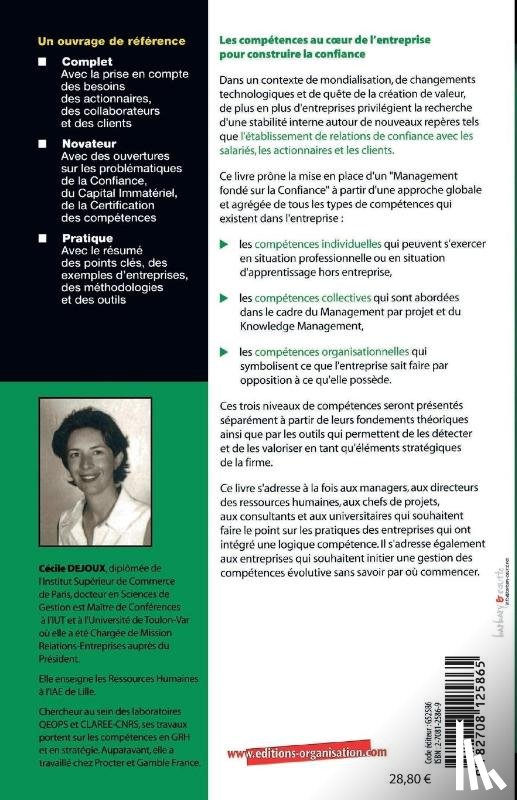 Dejoux, Cecile - Les competences au coeur de l'entreprise